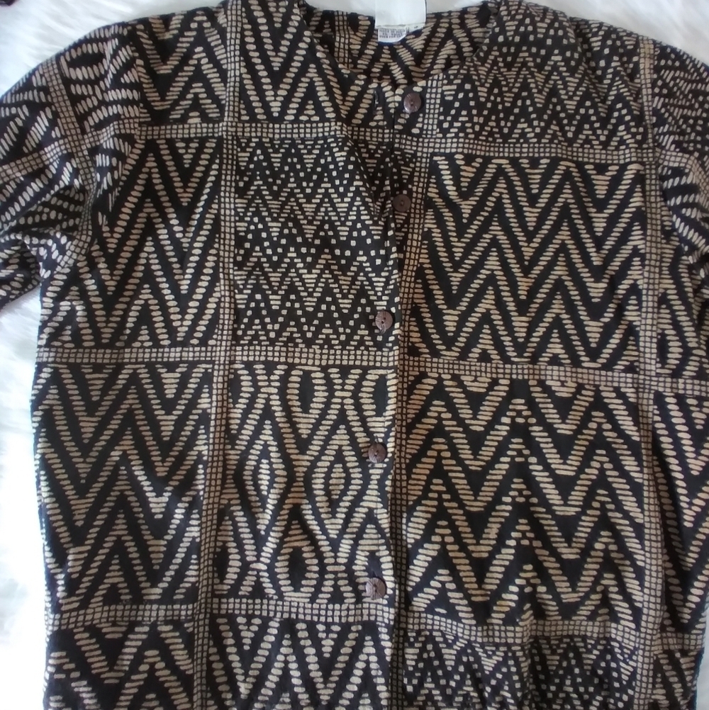 Chico's Design button down blazer jacket - Picture 9 of 10